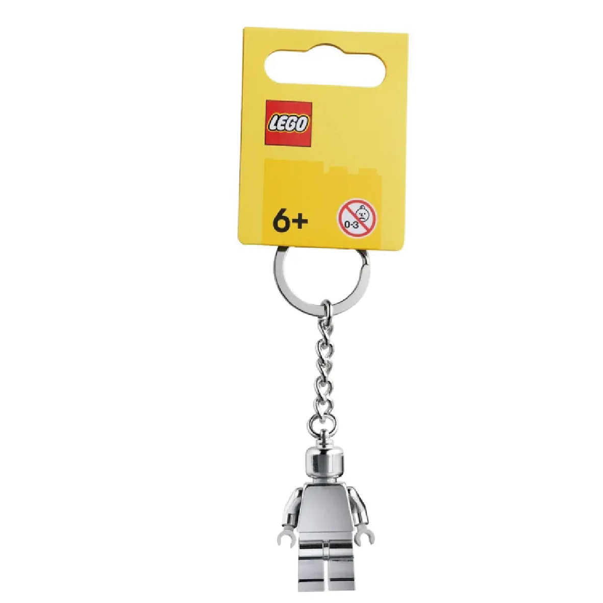 854305 小銀人鑰匙圈 Chrome Silver Minifigure Key Chain