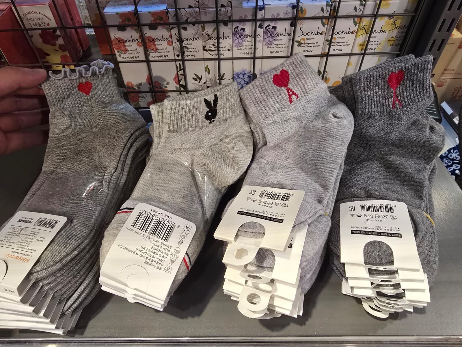 【直播】LL071716 女裝中長襪 (1套5對 - 隨機款)