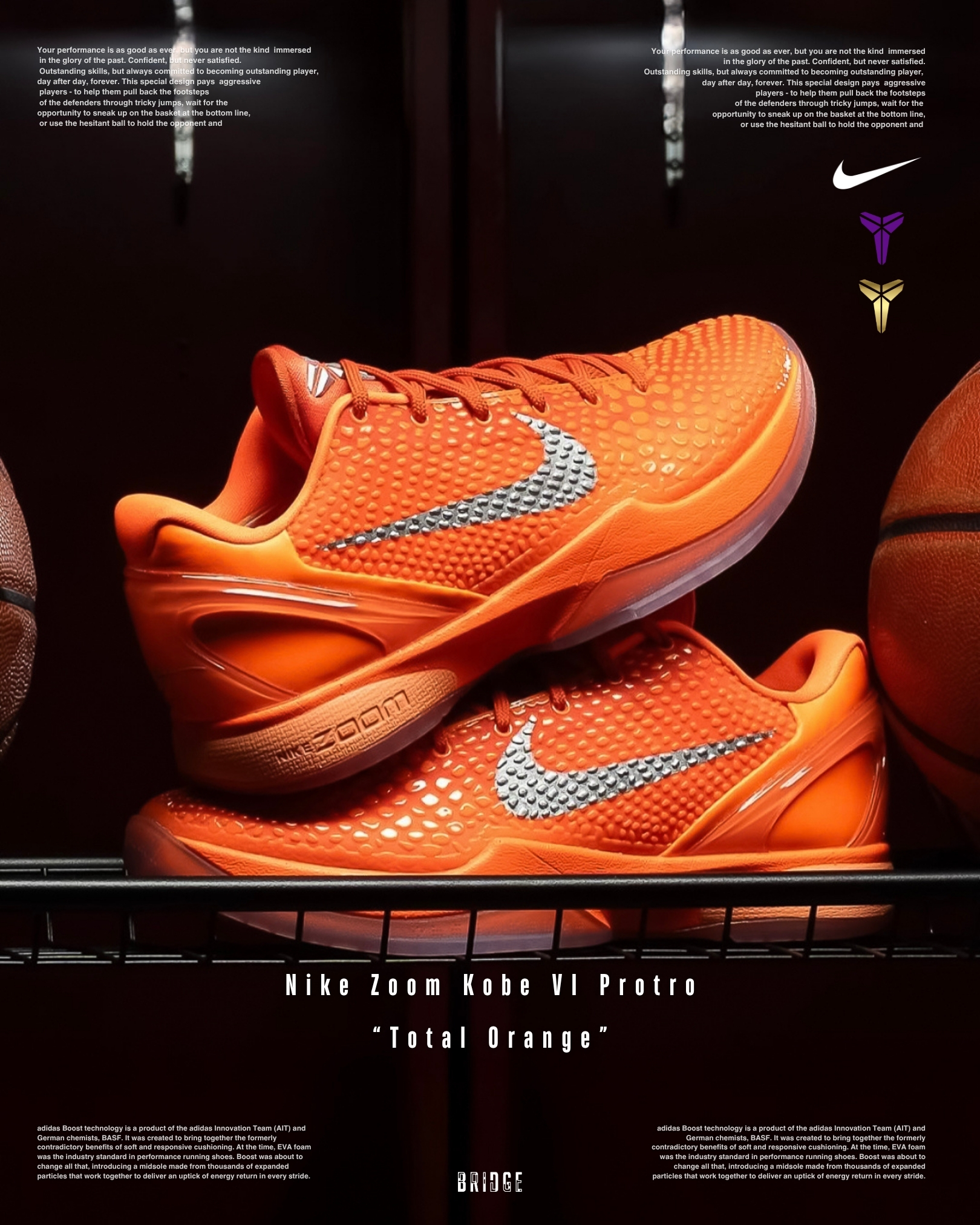 『穿上它 強的不講道理🔥』Nike Zoom Kobe 6 Protro “Total Orange” IH1871-800