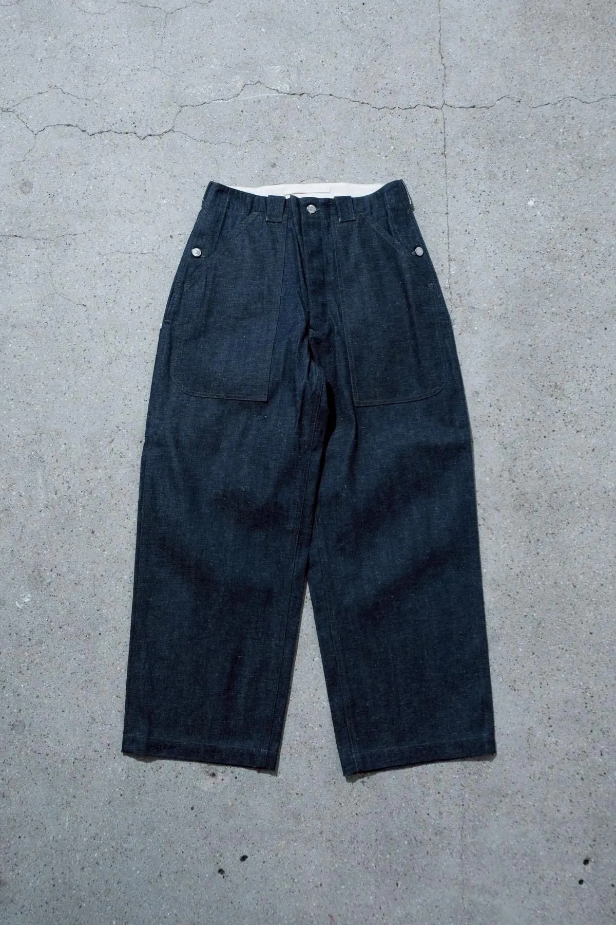 A.PRESSE SWISS ARMY DENIM WORK TROUSERS - PRE ORDER ITEM (預訂中)