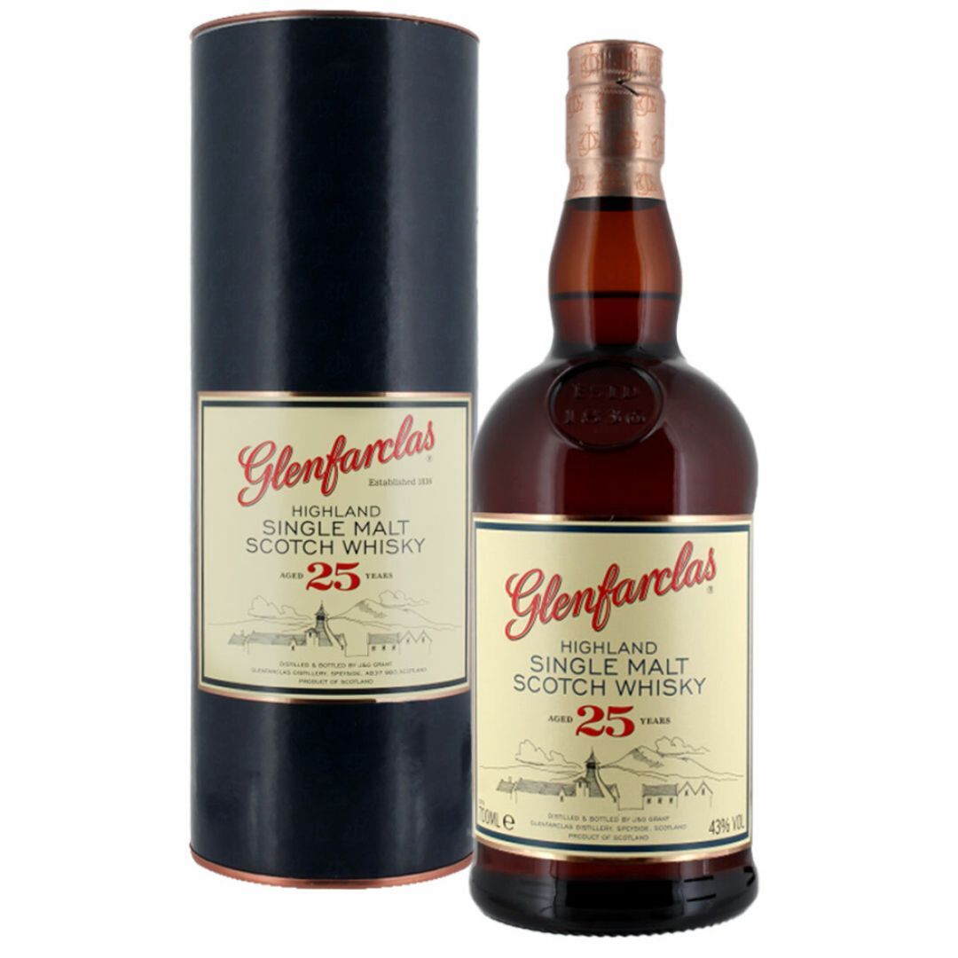 Glenfarclas 25 Years Single Malt Whisky 700mL