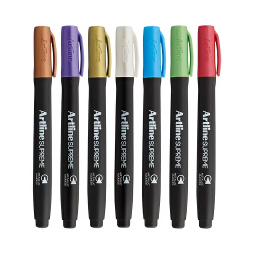 萬用 金屬 麥克筆 1.0mm 防水 速乾｜Shachihata 日本