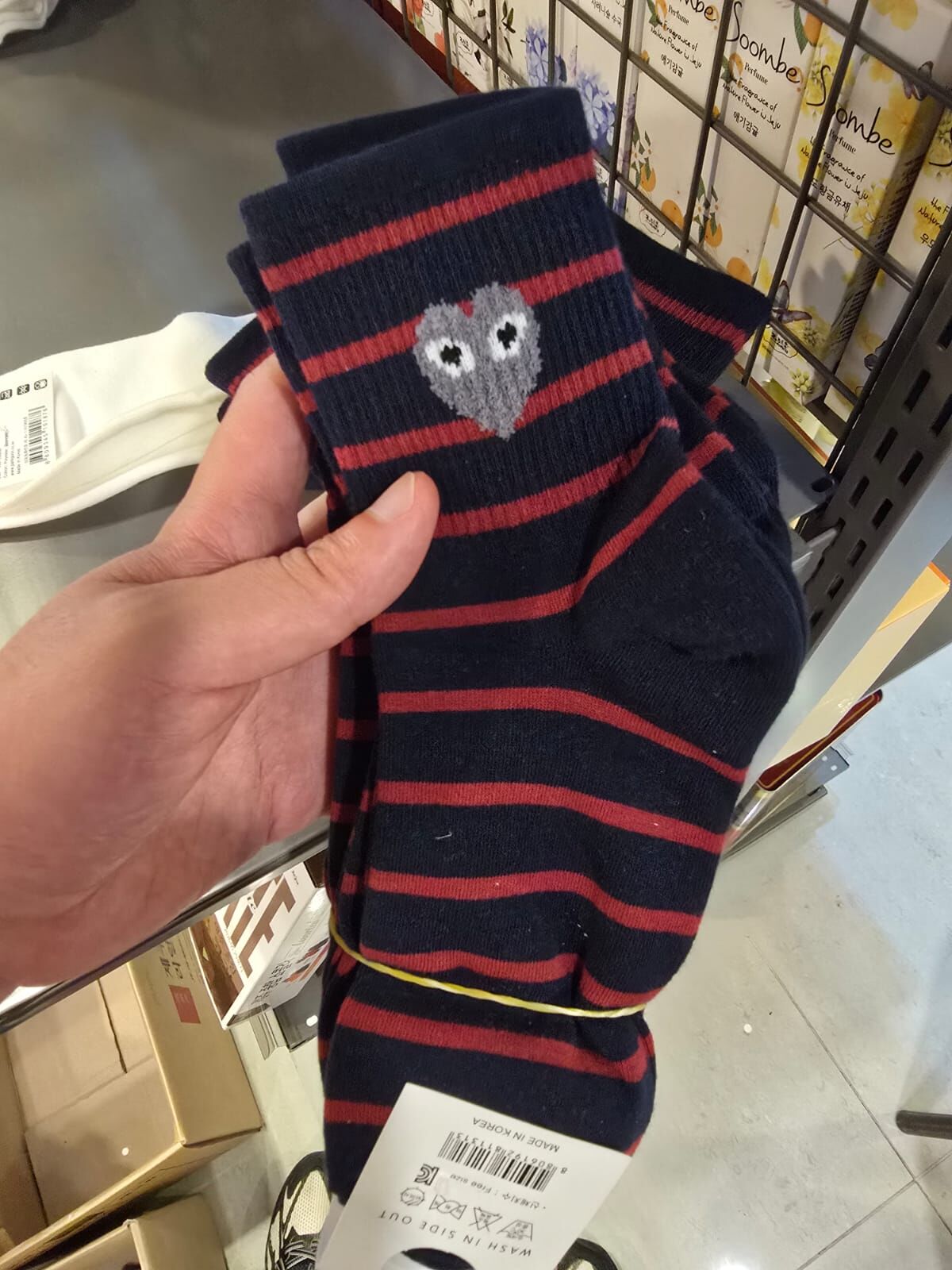 【直播】LL071718 女裝中長襪 (1套5對 - 隨機款)