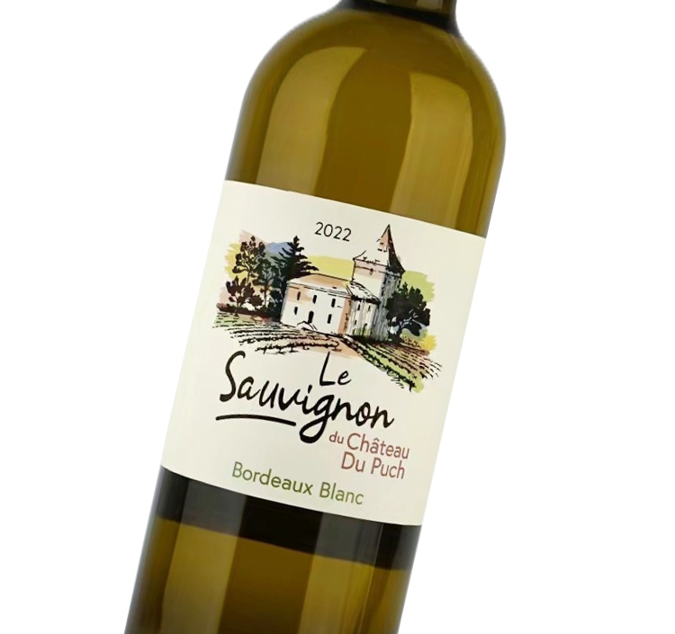 Le Sauvignon du Chateau Puch Blanc 2022