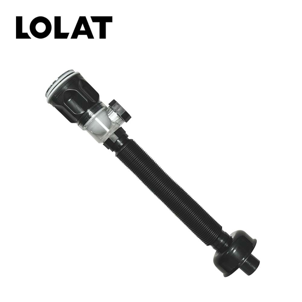 LOLAT一體式防臭排水器-黑色OP503