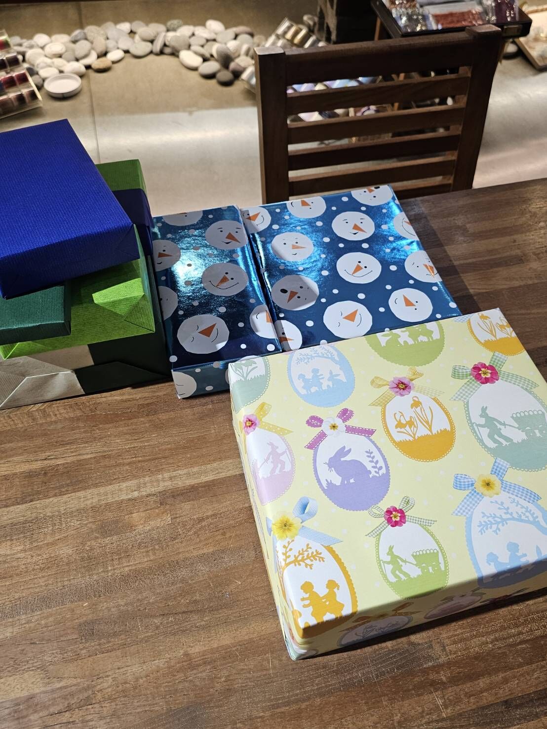 剪影兔子/瑞士Stewo包裝紙