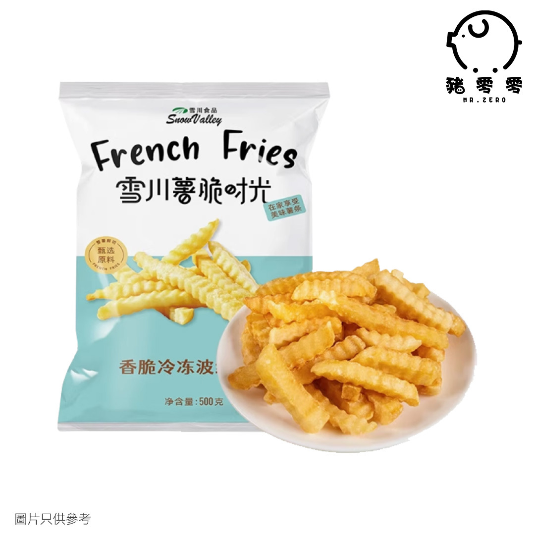 雪川波紋薯條 500g