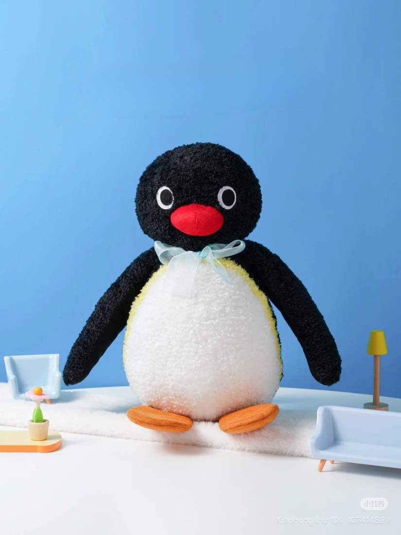 【 預購 】Shand Moo x pingu 絲帶領結娃娃