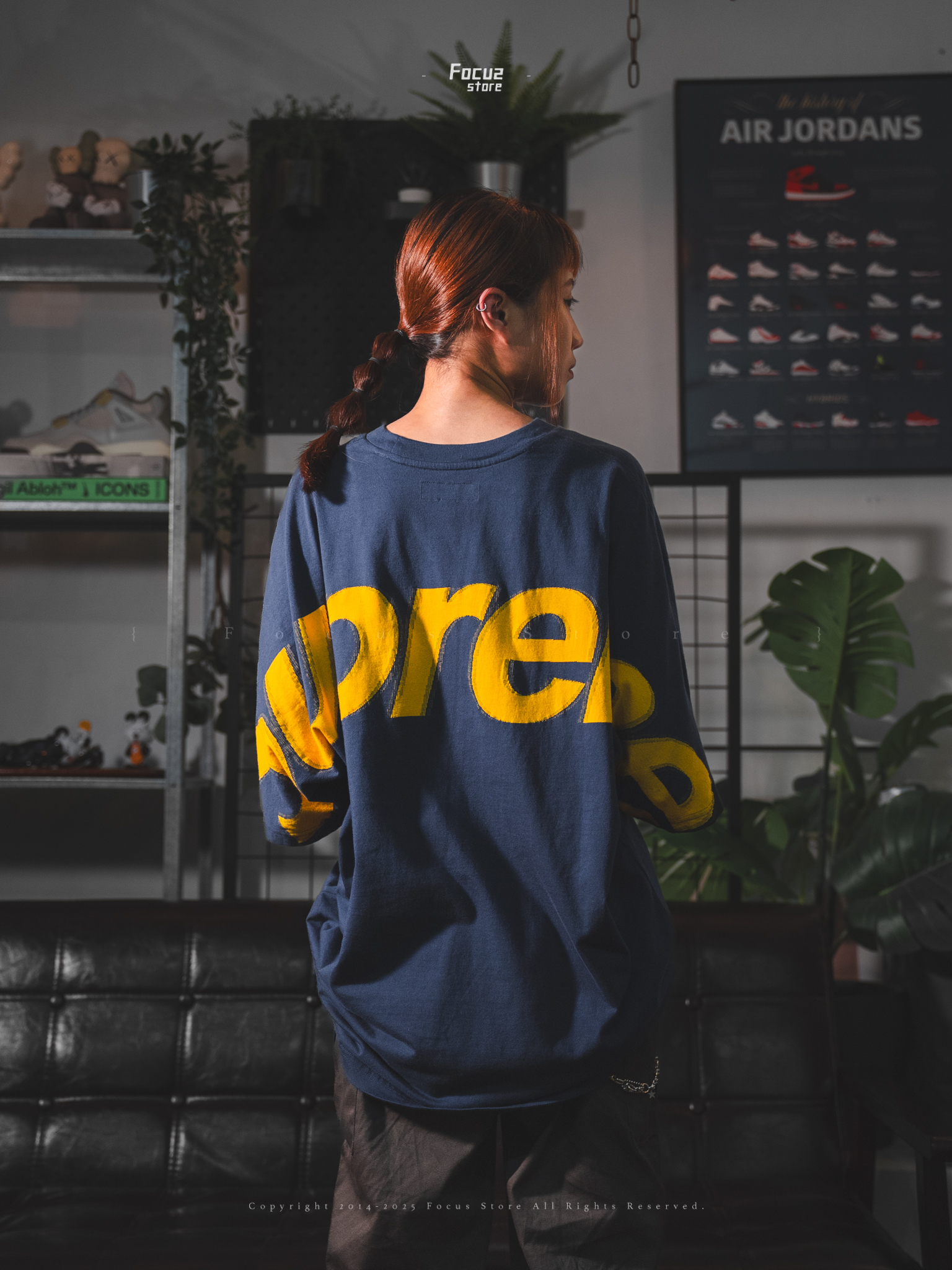 【Focus Store】現貨秒發 Supreme SS25 Week17  Intarsia S/S Top 背字大Logo 兩色