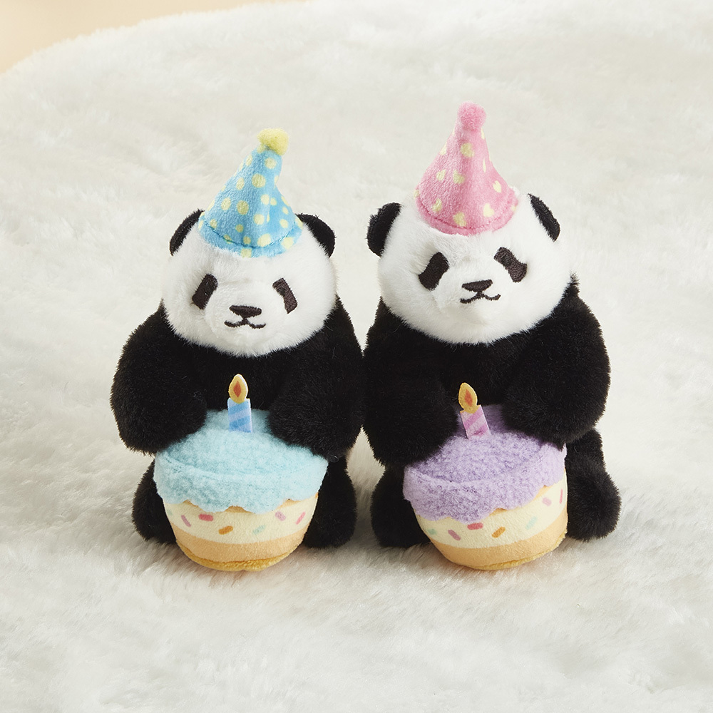 Elder Sister "Jia Jia" & Little Brother "De De" Birthday Pair Plush Keychain