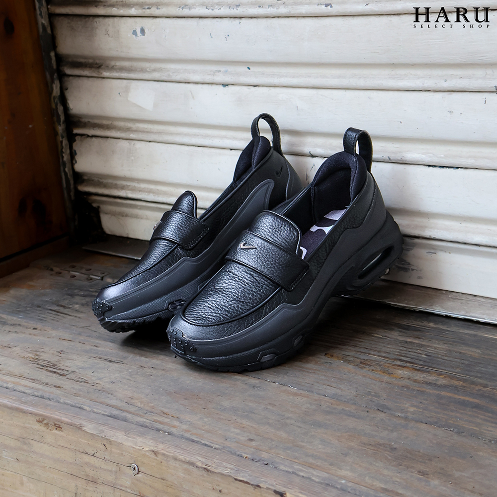 NIKE WMNS AIR MAX PHENOMENA x SWDC Loafer 樂福鞋 黑銀 反光 金屬小勾 女鞋 HJ4400-002