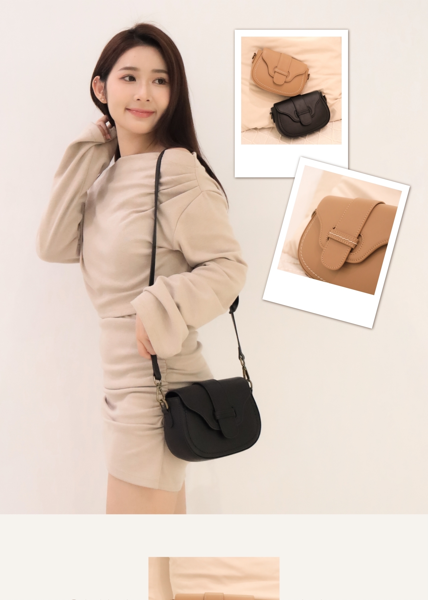 溫柔色調配上優雅輪廓|完美演繹日系極簡美學