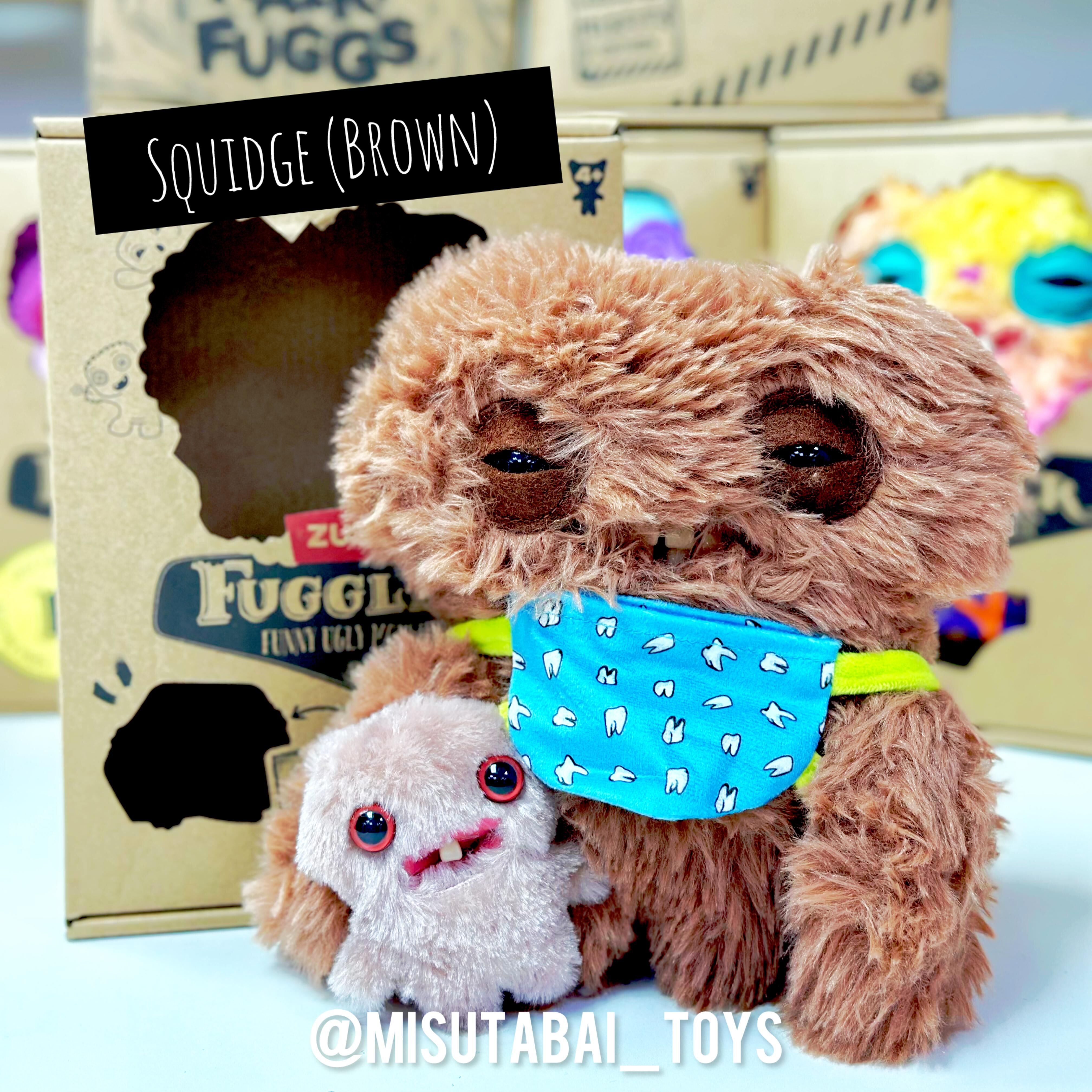 FG78445  FUGGLER DOUBLE TROUBLE- SQUIDGE (BROWN)