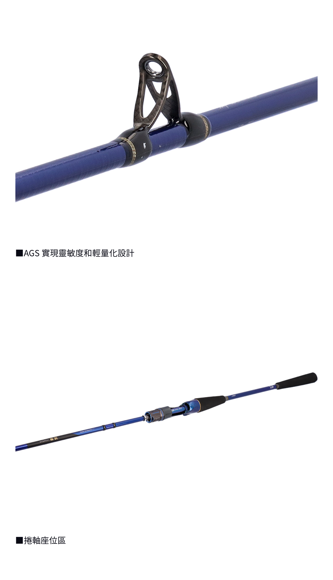 DAIWA 25年極鋭TENYA TACHIUO 頂級金屬尾天亞竿白帶小搞搞船釣極銳