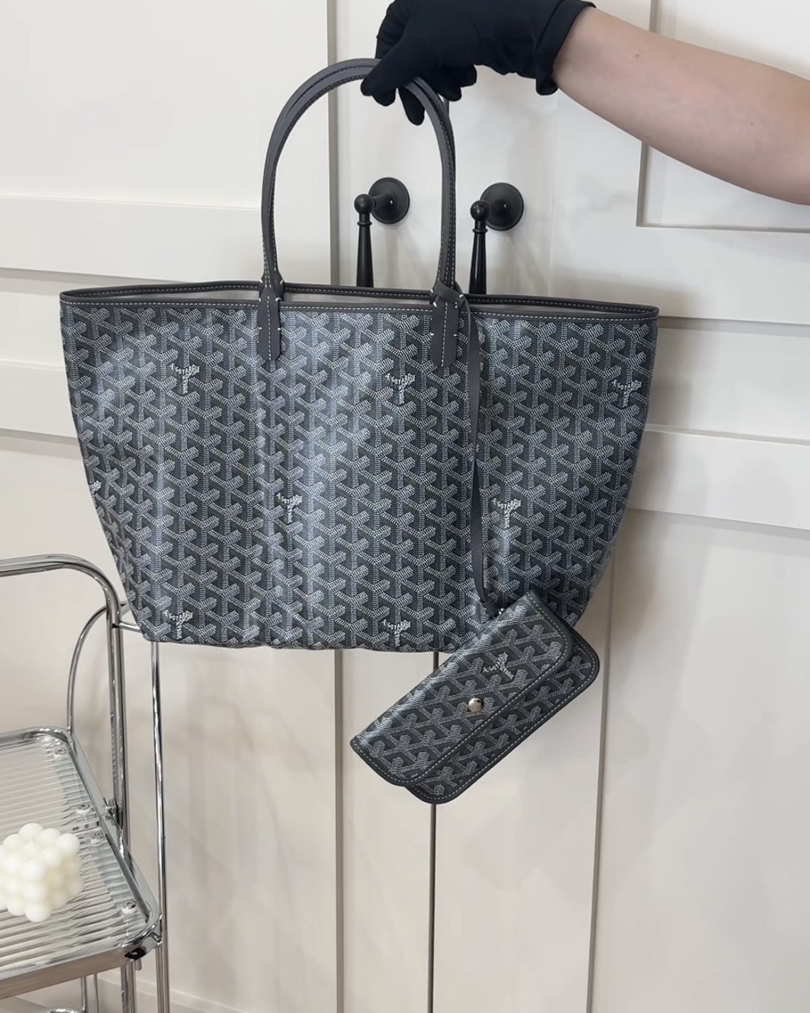 GOYARD｜SAINT LOUIS 小號托特包 PM 灰色