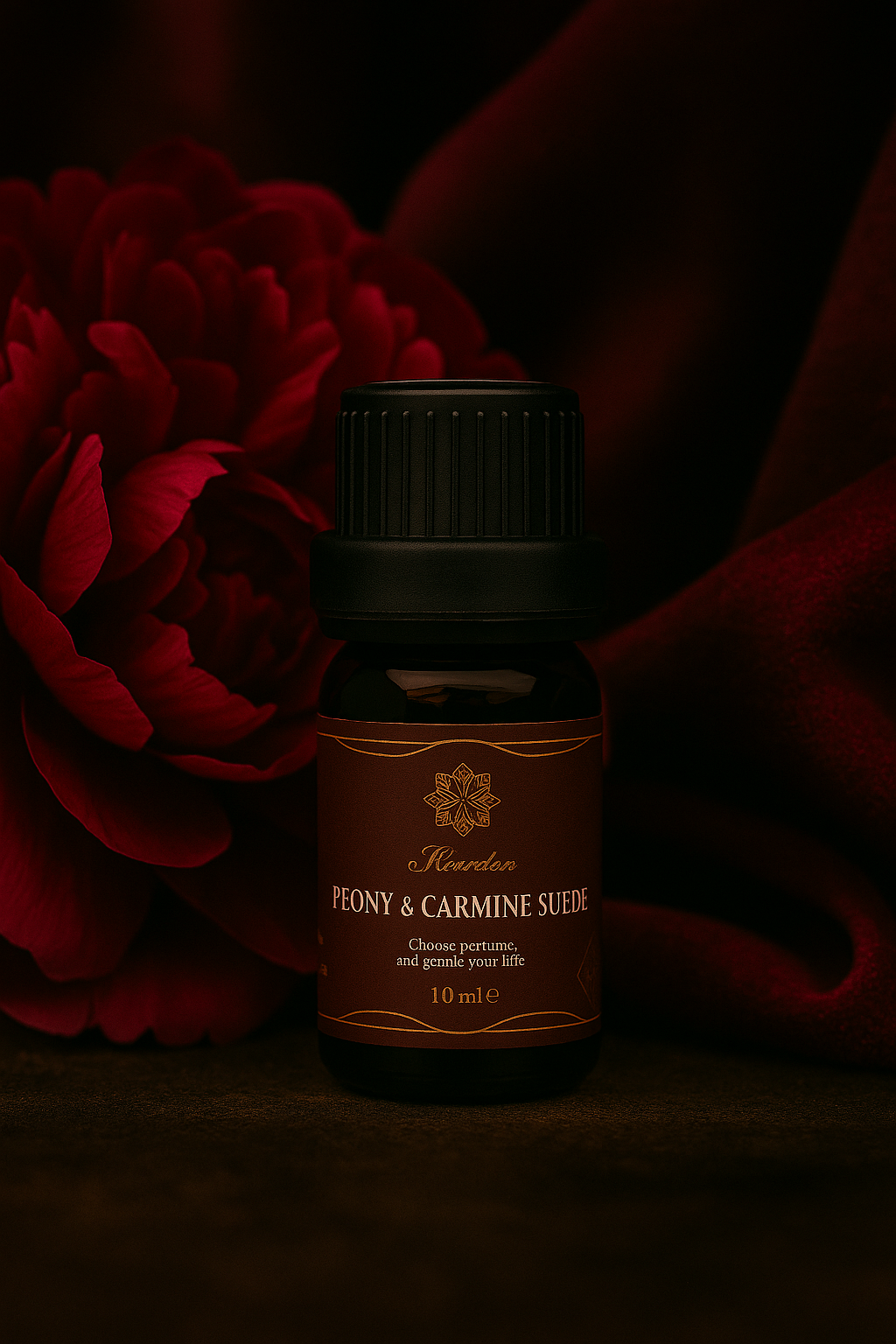 Peony & Carmine Suede 牡丹與胭紅麂絨