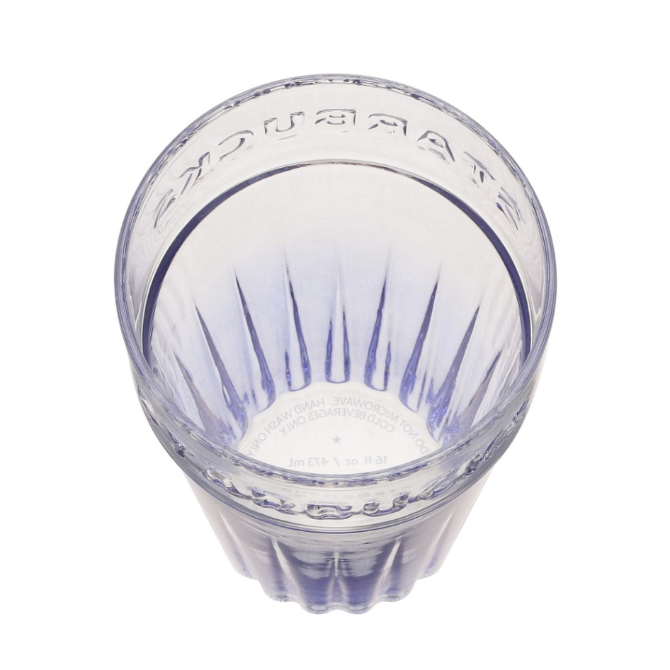 【現貨】Starbucks Seasonal 漸層藍玻璃杯 473ml