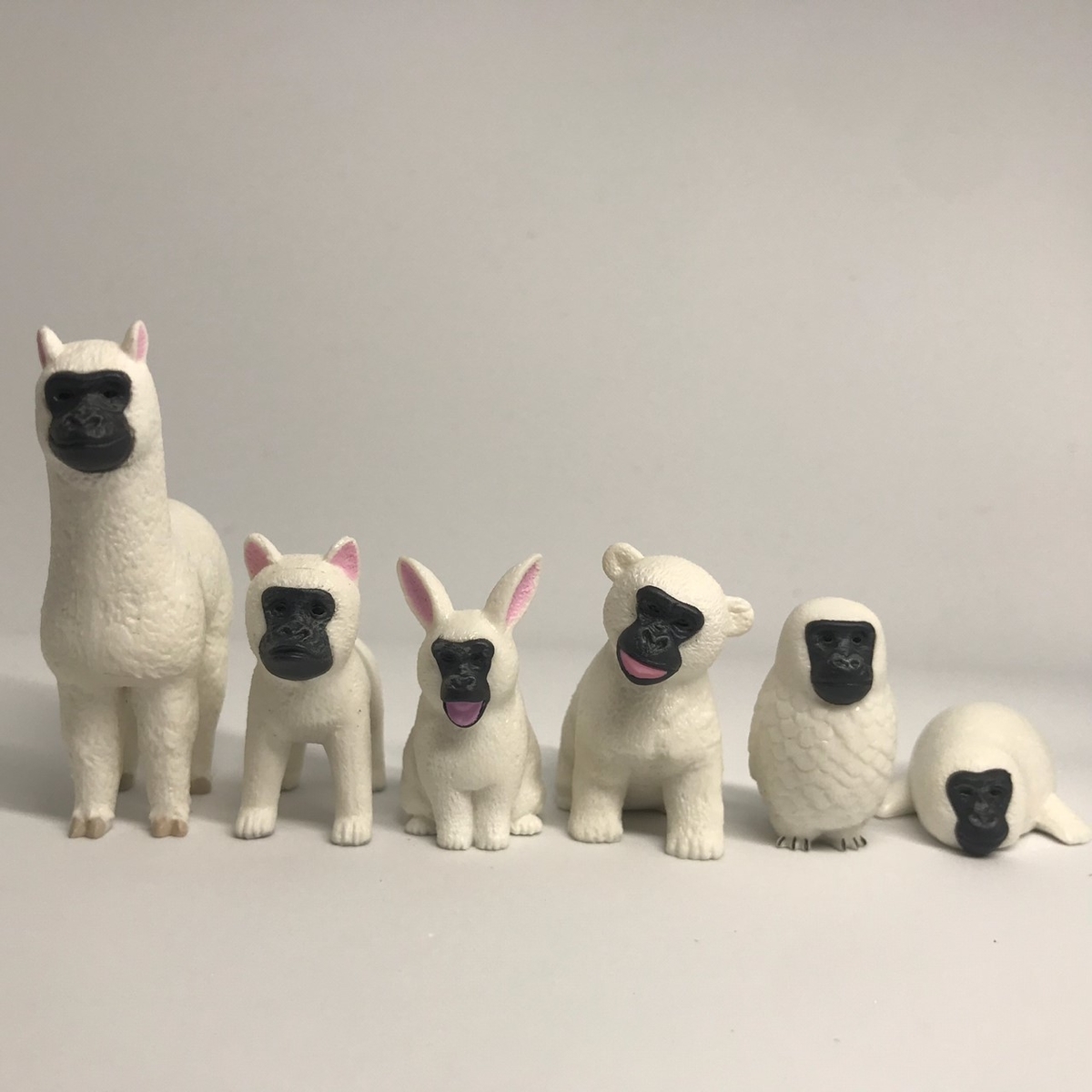 【現貨】大猩猩顏動物 扭蛋