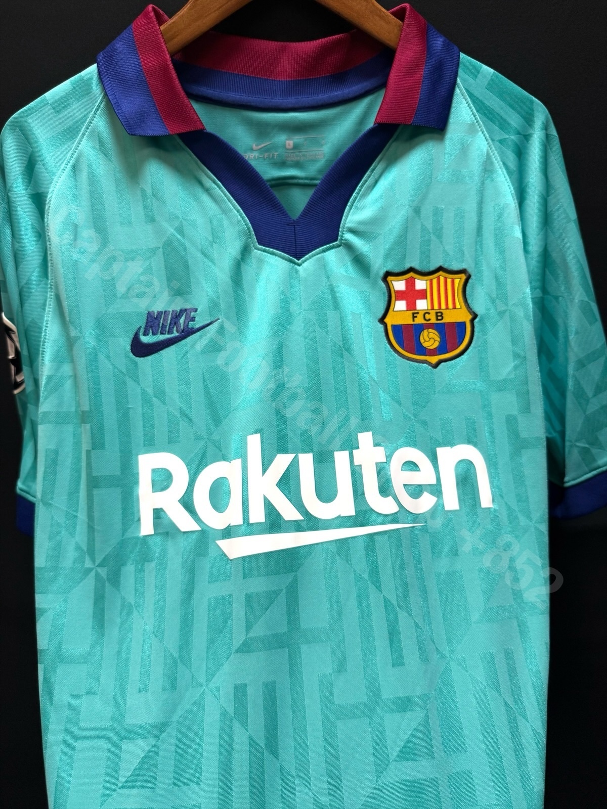FC Barcelona 2019-2020 Nike Third Shirt #21 F D JONG