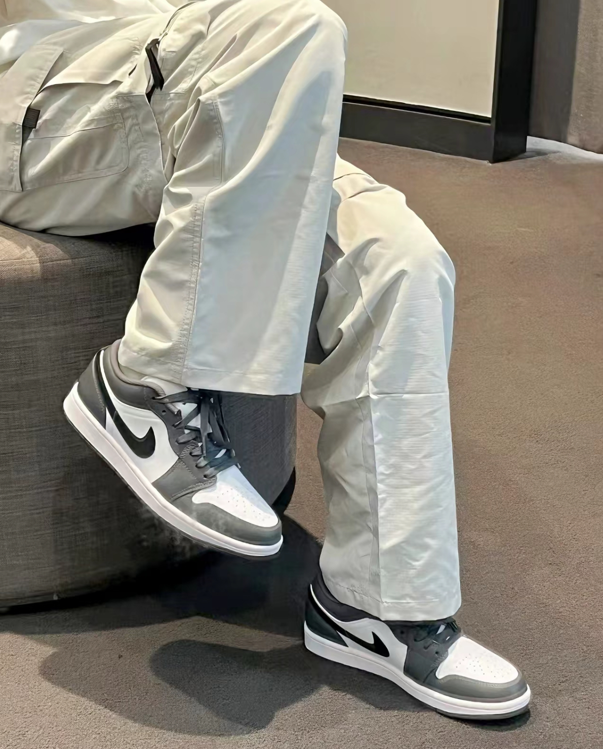 AIR JORDAN 1 LOW “IRON GREY" 低筒 煙灰 深灰