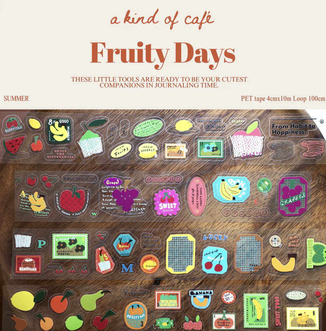 什物｜自由水果割型PET