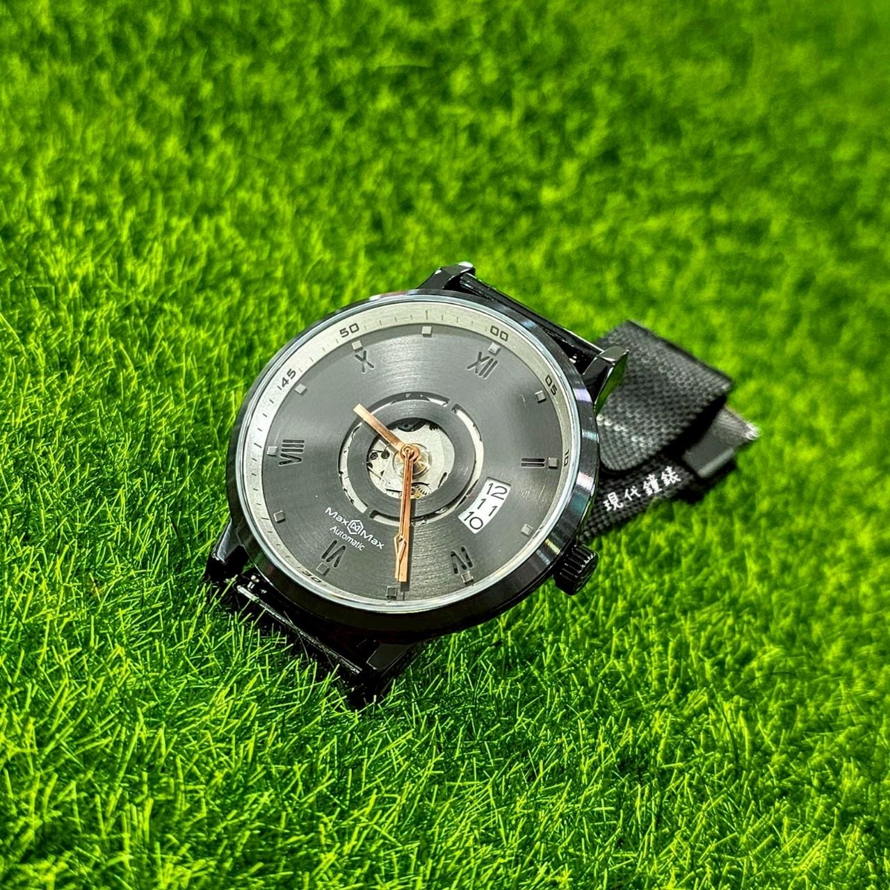 【Max Max】鏤空系列 黃刻機械腕錶MAS7021-1-1 42mm 現代鐘錶