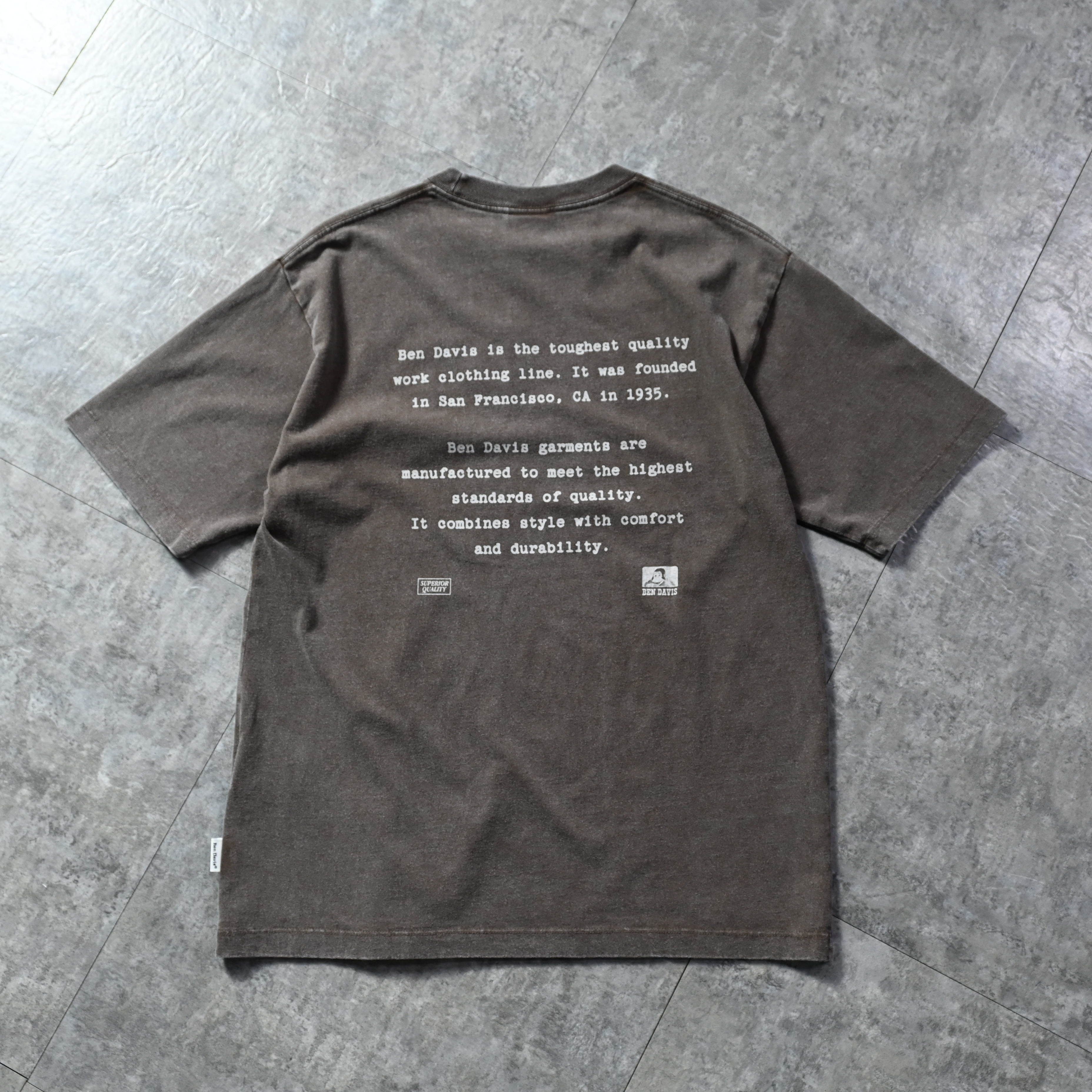 Ben Davis JP FLOWER VASE VNTG TEE