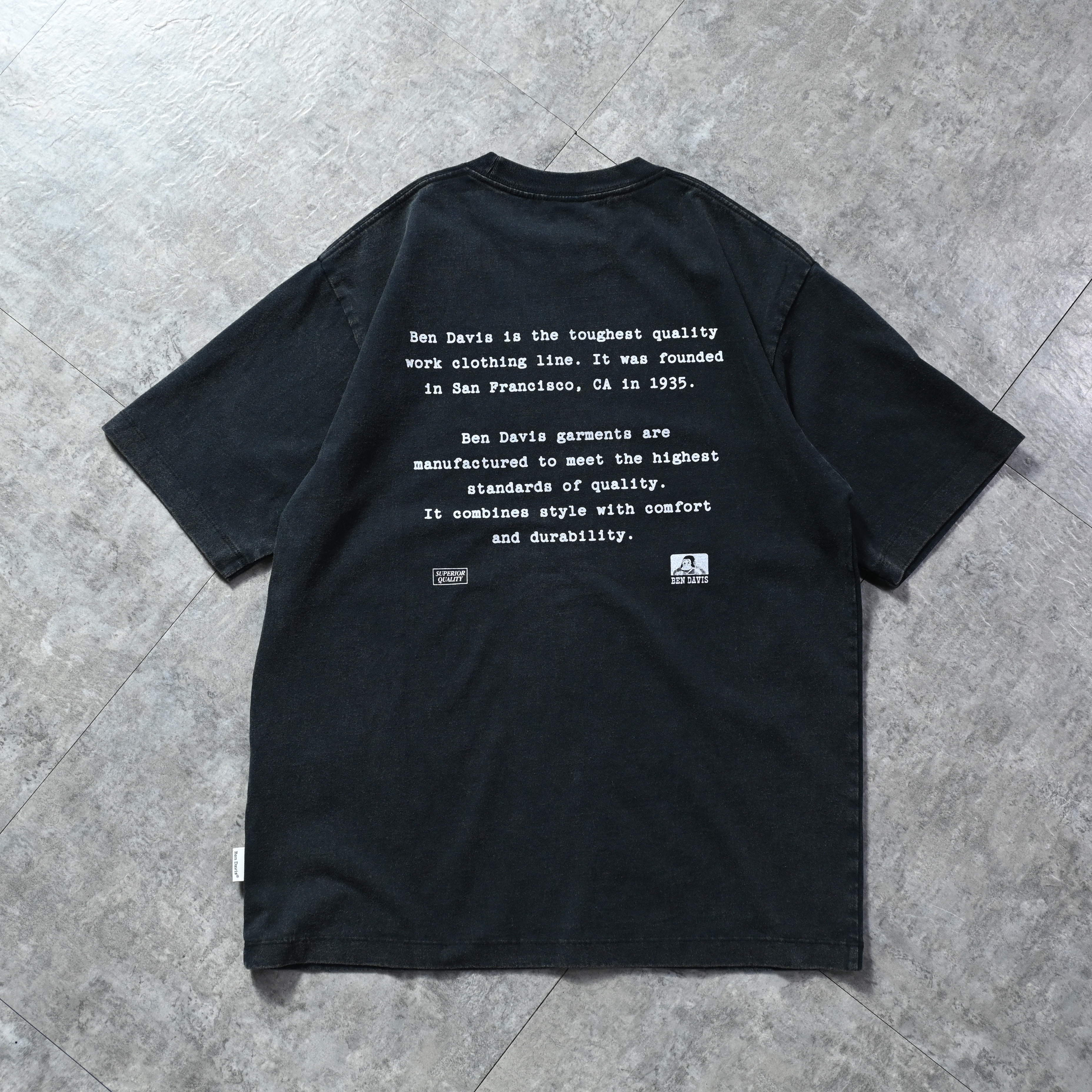 Ben Davis JP FLOWER VASE VNTG TEE