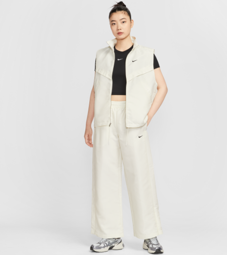 NIKE / Nike Sportswear Windrunner 女子長褲 / 白色 /   JUL25