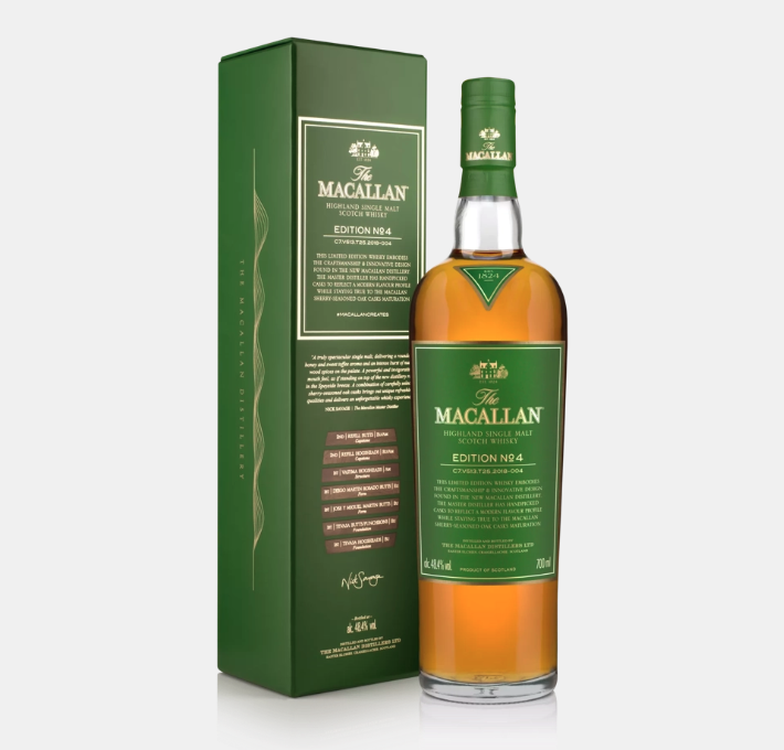 The Macallan The Edition Series No.4 (ABV48.4)(1BT70)