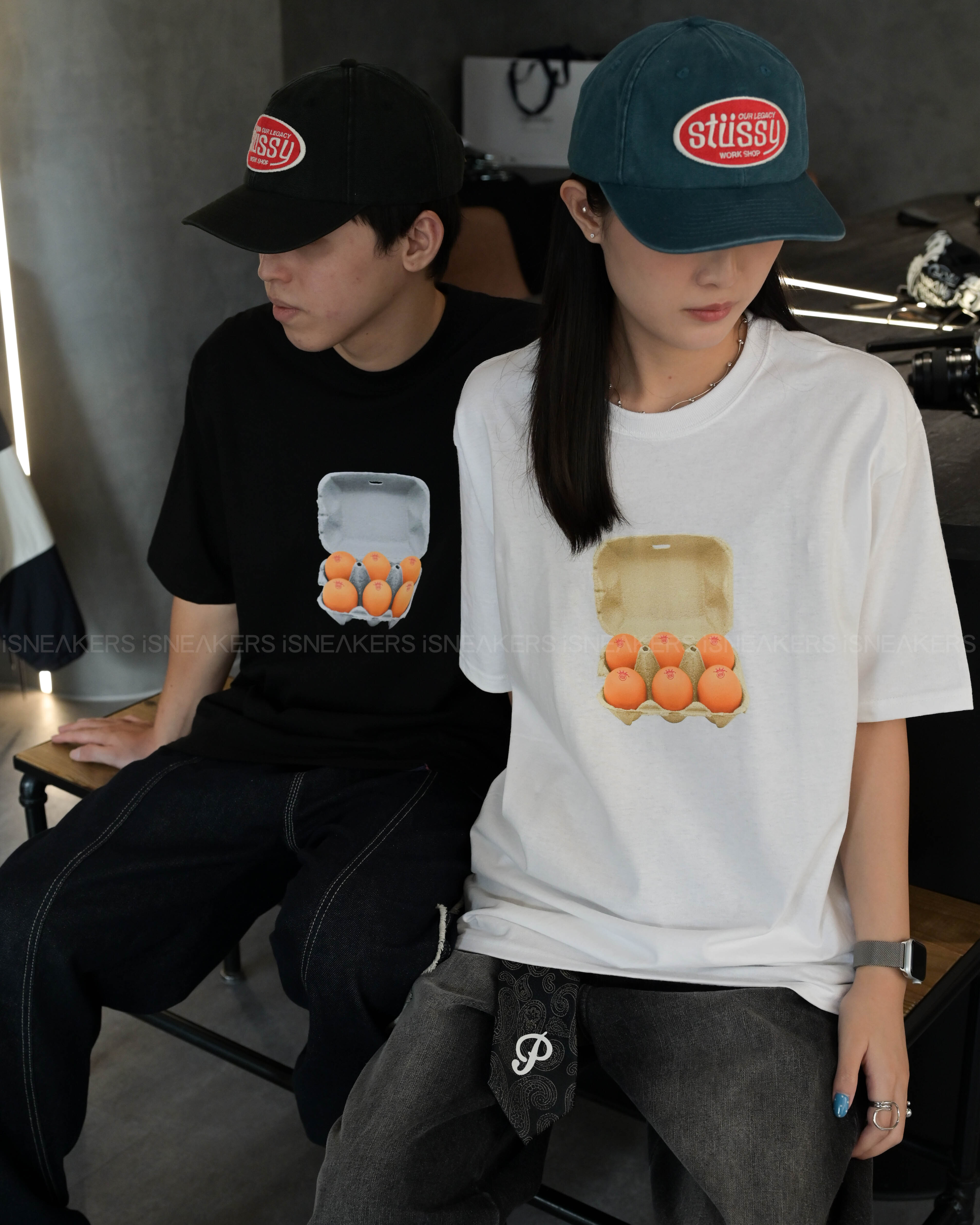 iSNEAKERS｜Stussy 25SS CARTON TEE 雞蛋盒 短T 三色