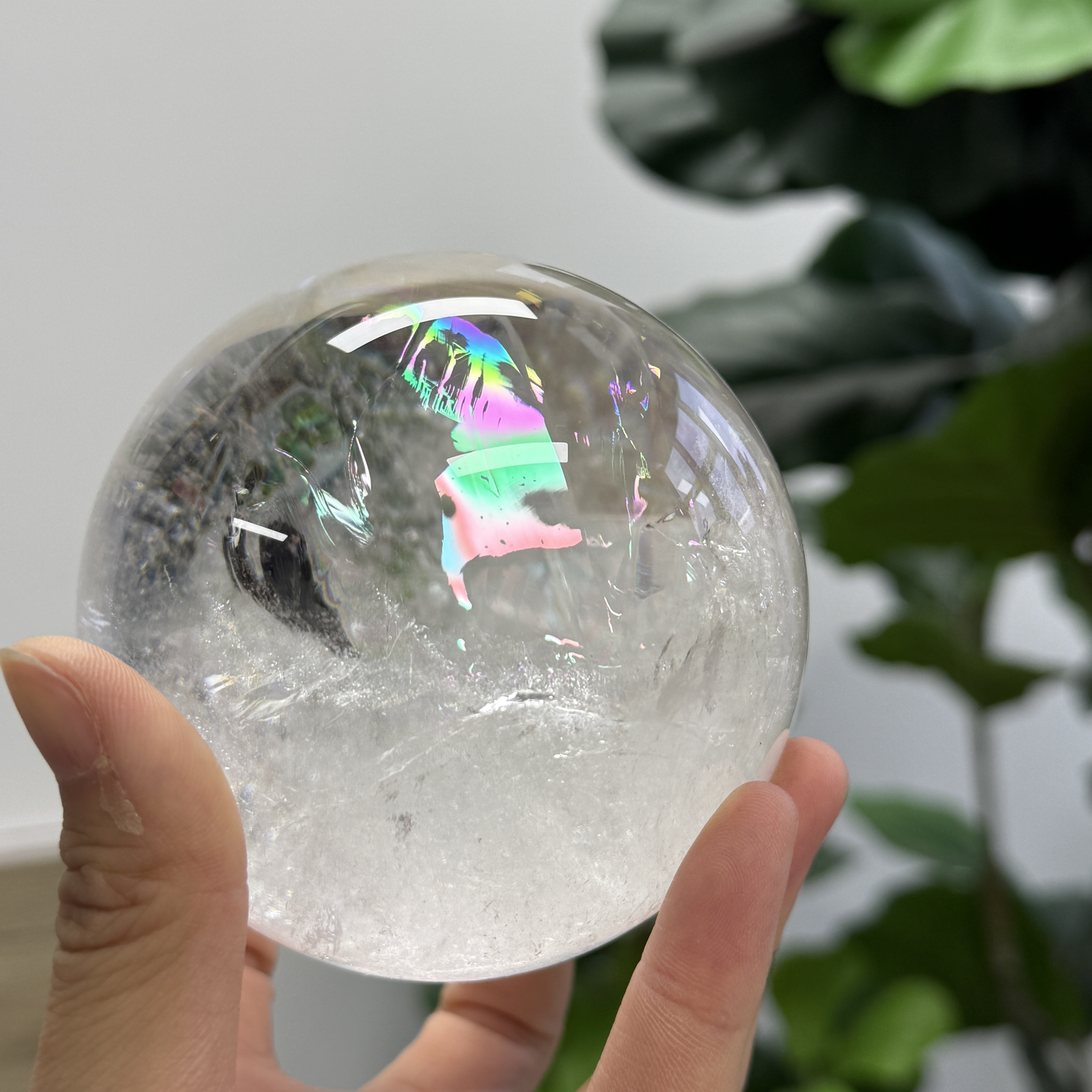 白水晶球 8.6cm WD2100