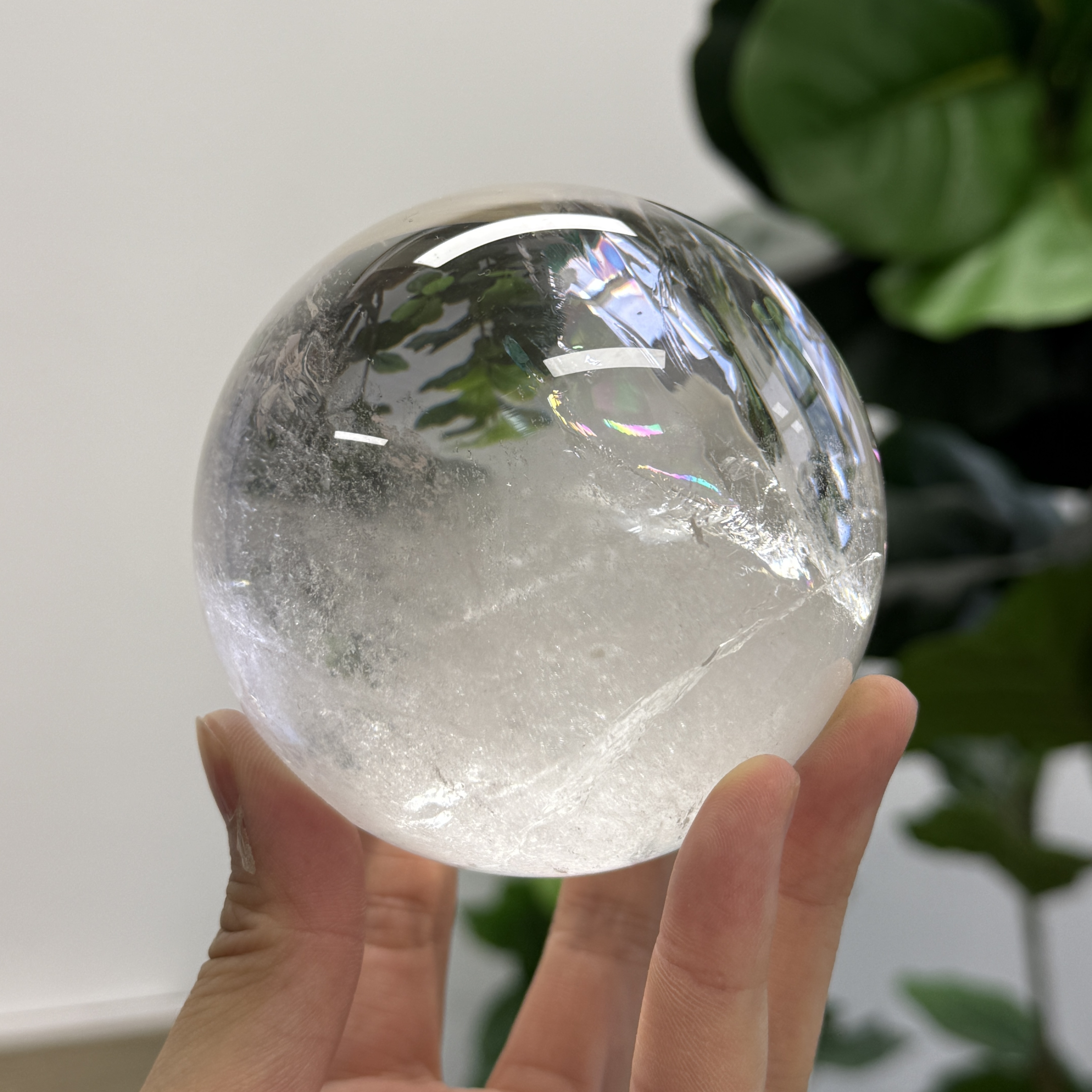 白水晶球 8.6cm WD2100