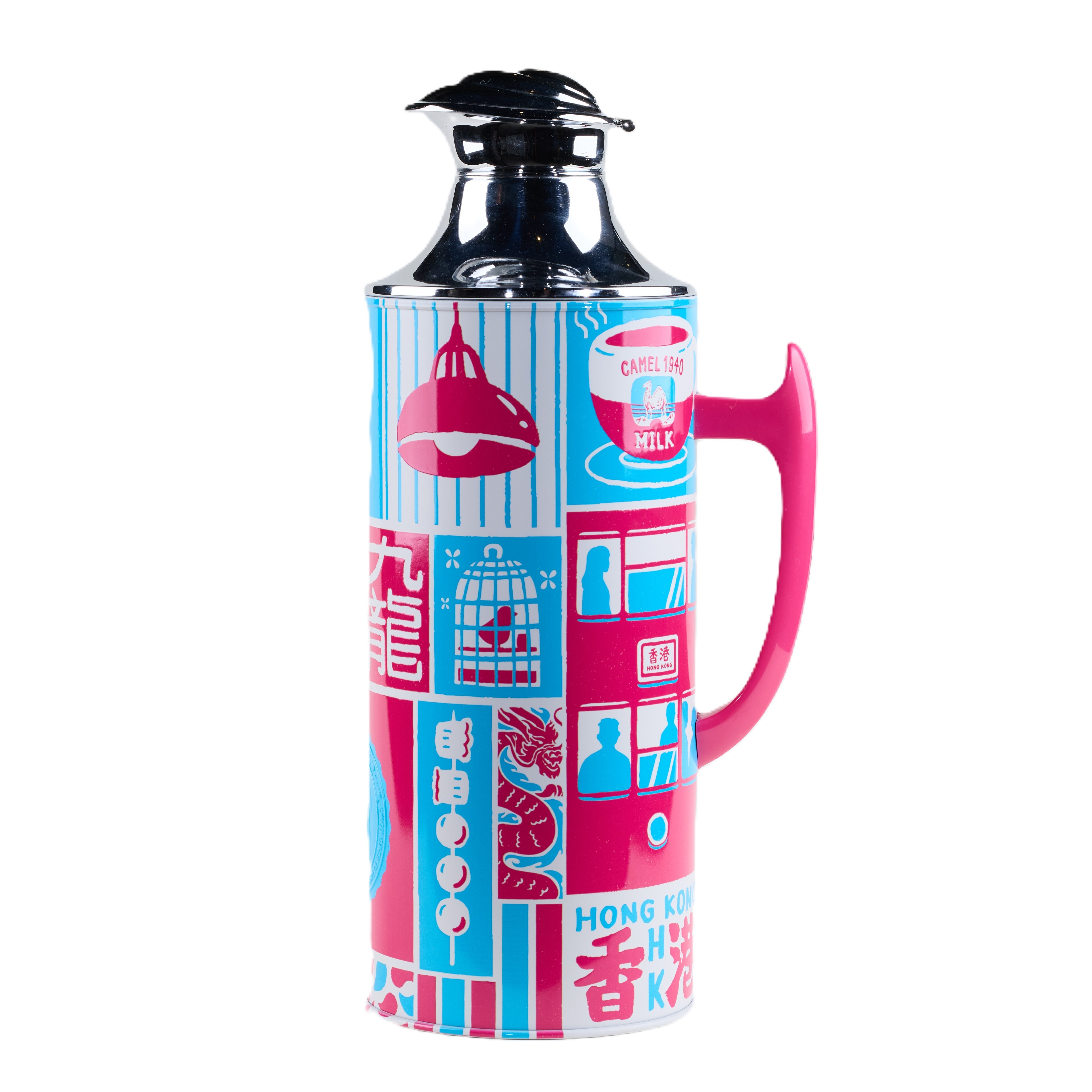 Camel 駱駝牌 Signature  香港文化系列 222DC 950毫升玻璃膽保溫瓶（香港本土文化）-設計師 Cedric
