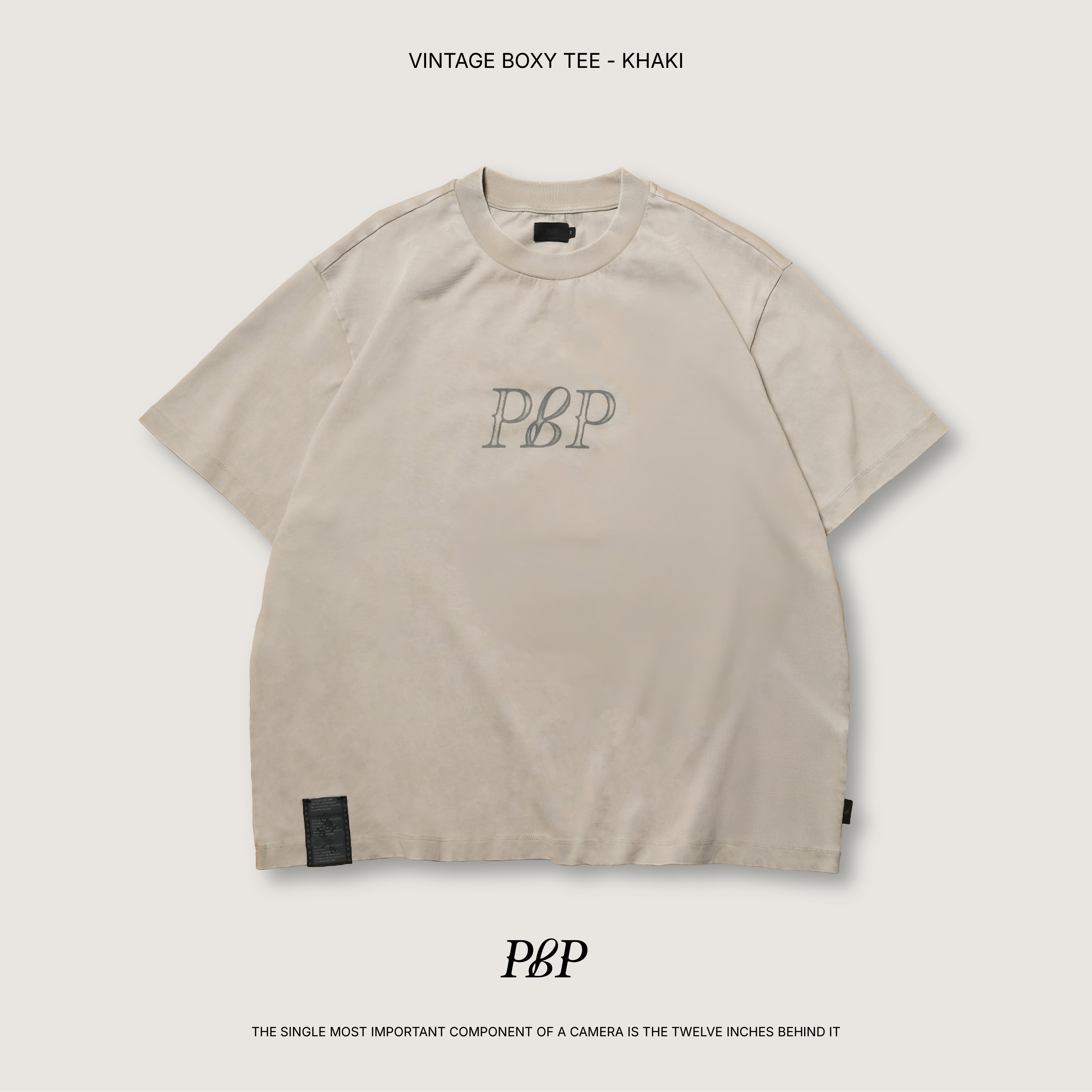 P.B.P VINTAGE BOXY TEE