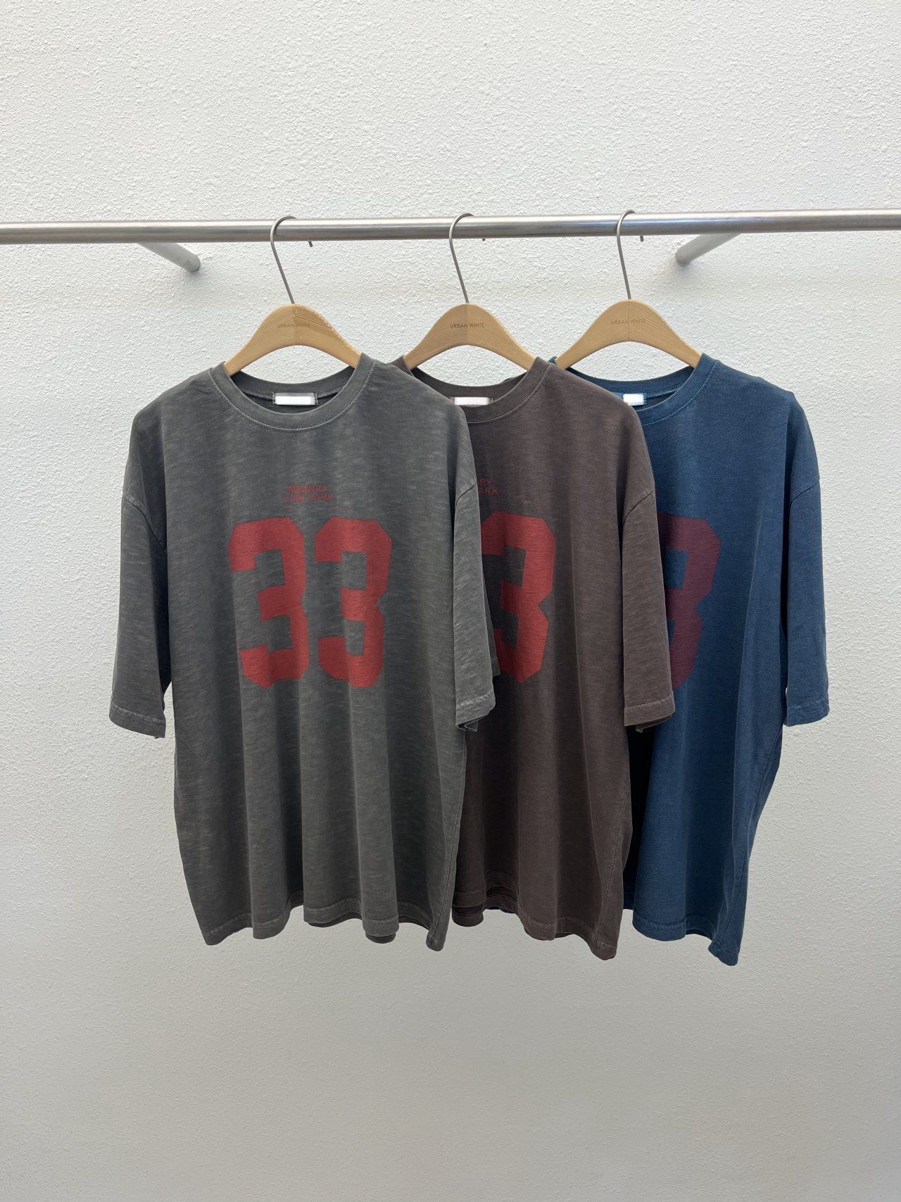 洗水數字短袖Tee T5745