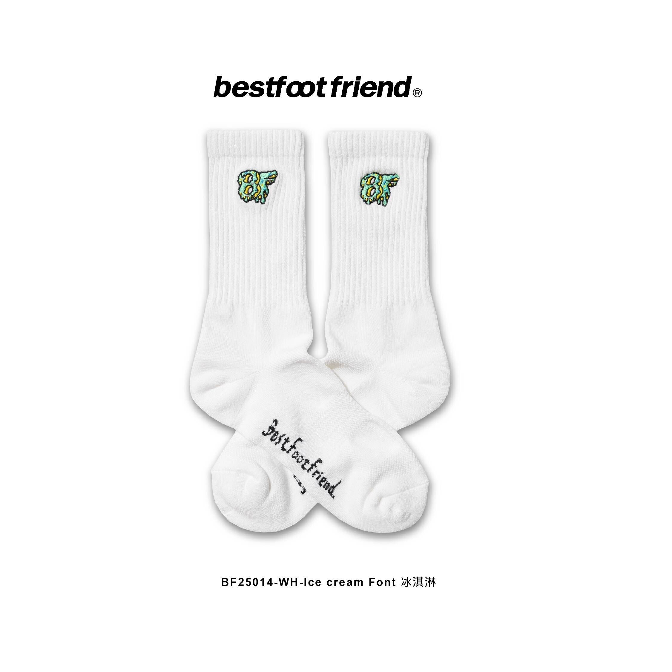 【Focus Store】現貨秒發 BFF Ice Cream Font "White" 白色 冰淇淋字體 BF25014-WH