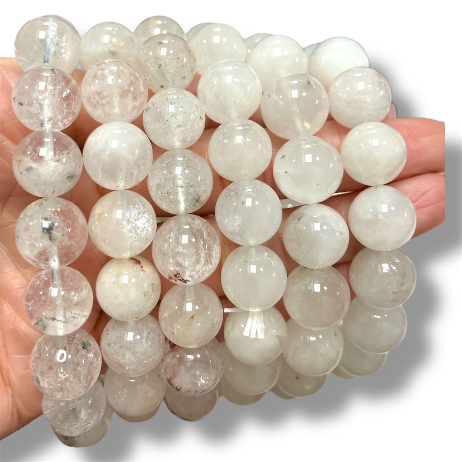 250717 - A25 11mm+白兔毛手串