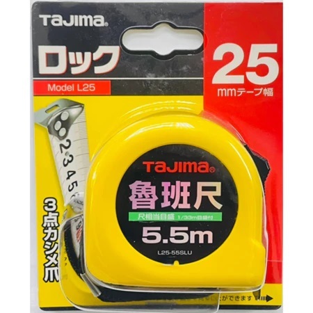 TAJIMAT魯班捲尺 5.5*25 L25-55SLU