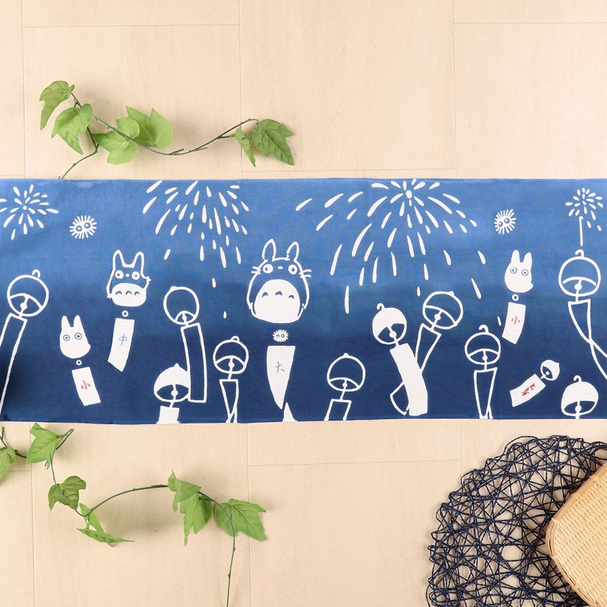 日本職人注染布 龍貓 風鈴