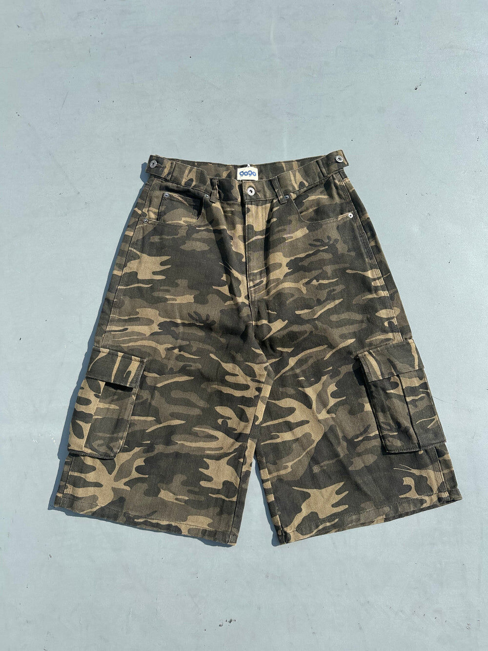 『代購商品』2025AW 9090 King Logo Assort Cargo Shorts 皇冠 迷彩 短褲 NN1997