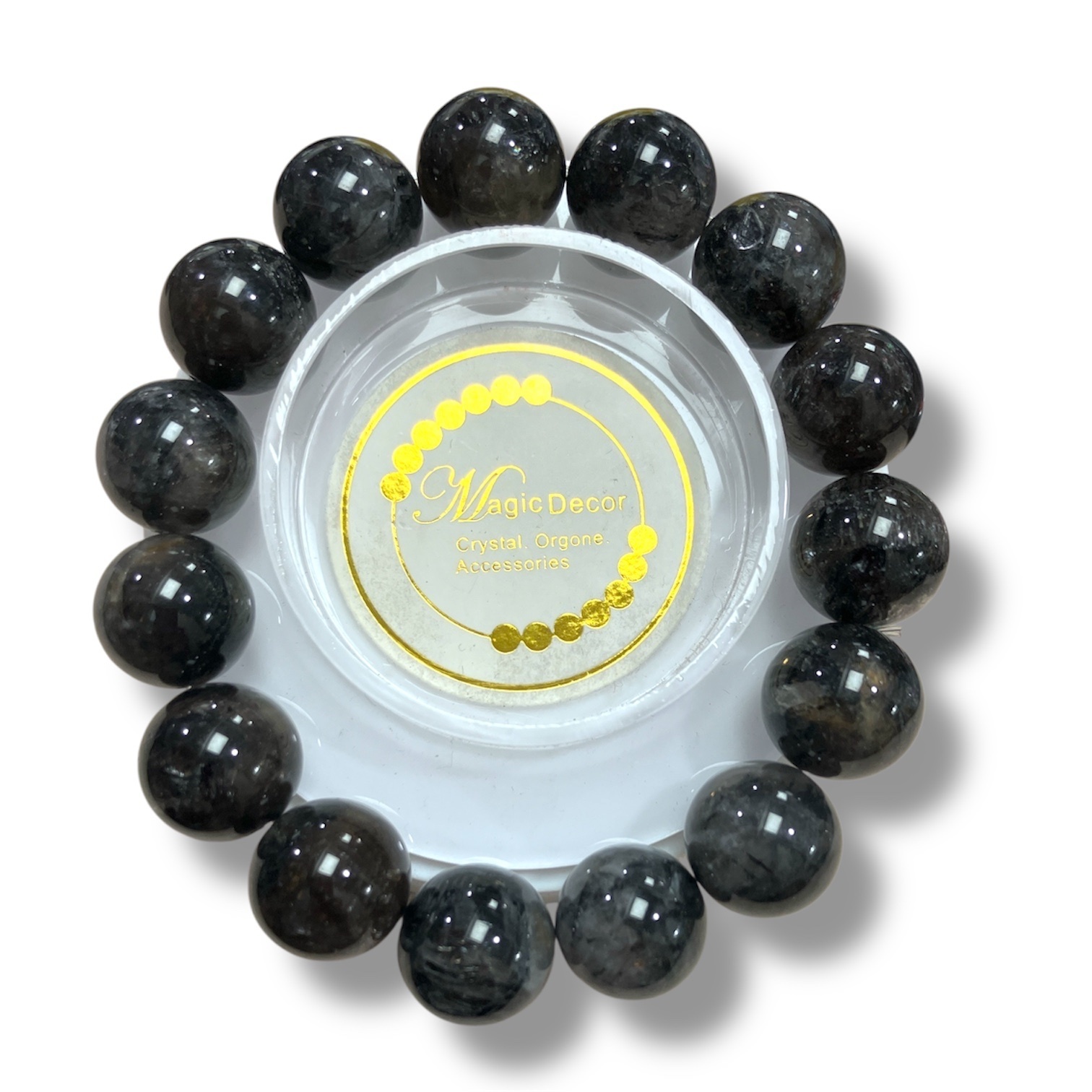 250717 - A41 15mm+黑銀鈦共生閃靈手串