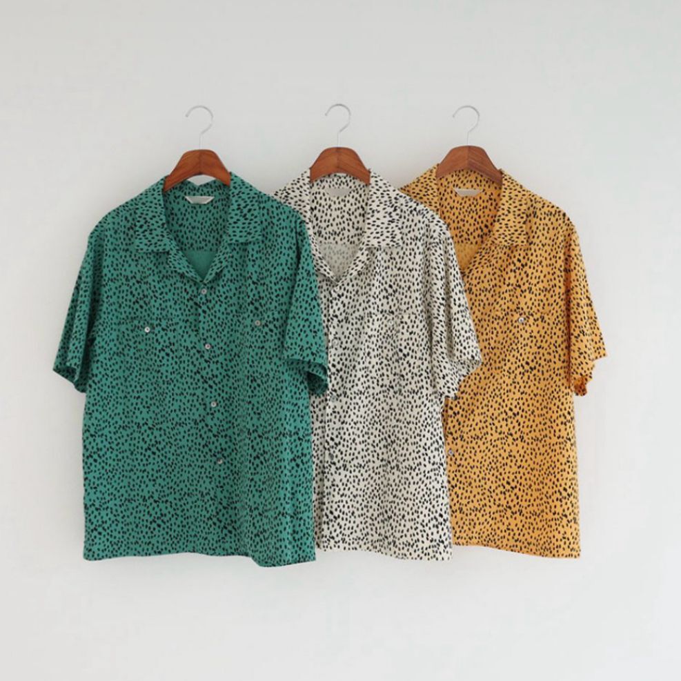 點點紋短袖恤衫 12GAUGE-042S