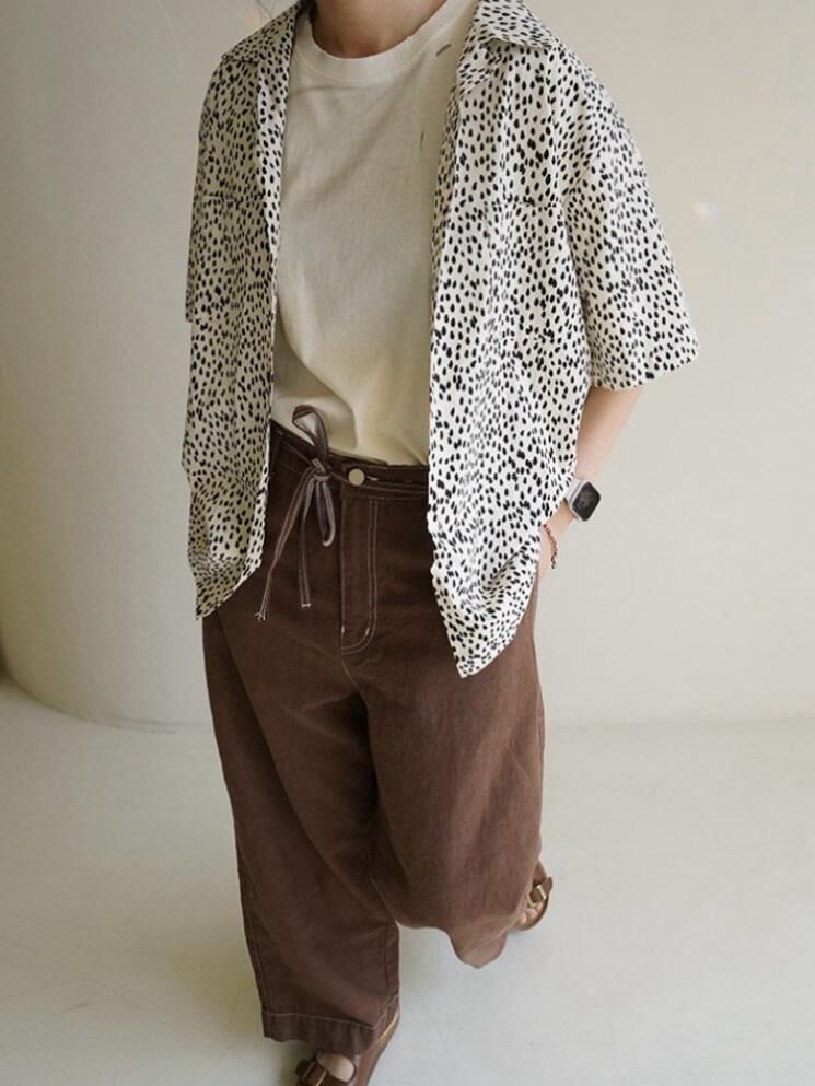 仿污破洞淨色短袖Tee 12GAUGE-045T