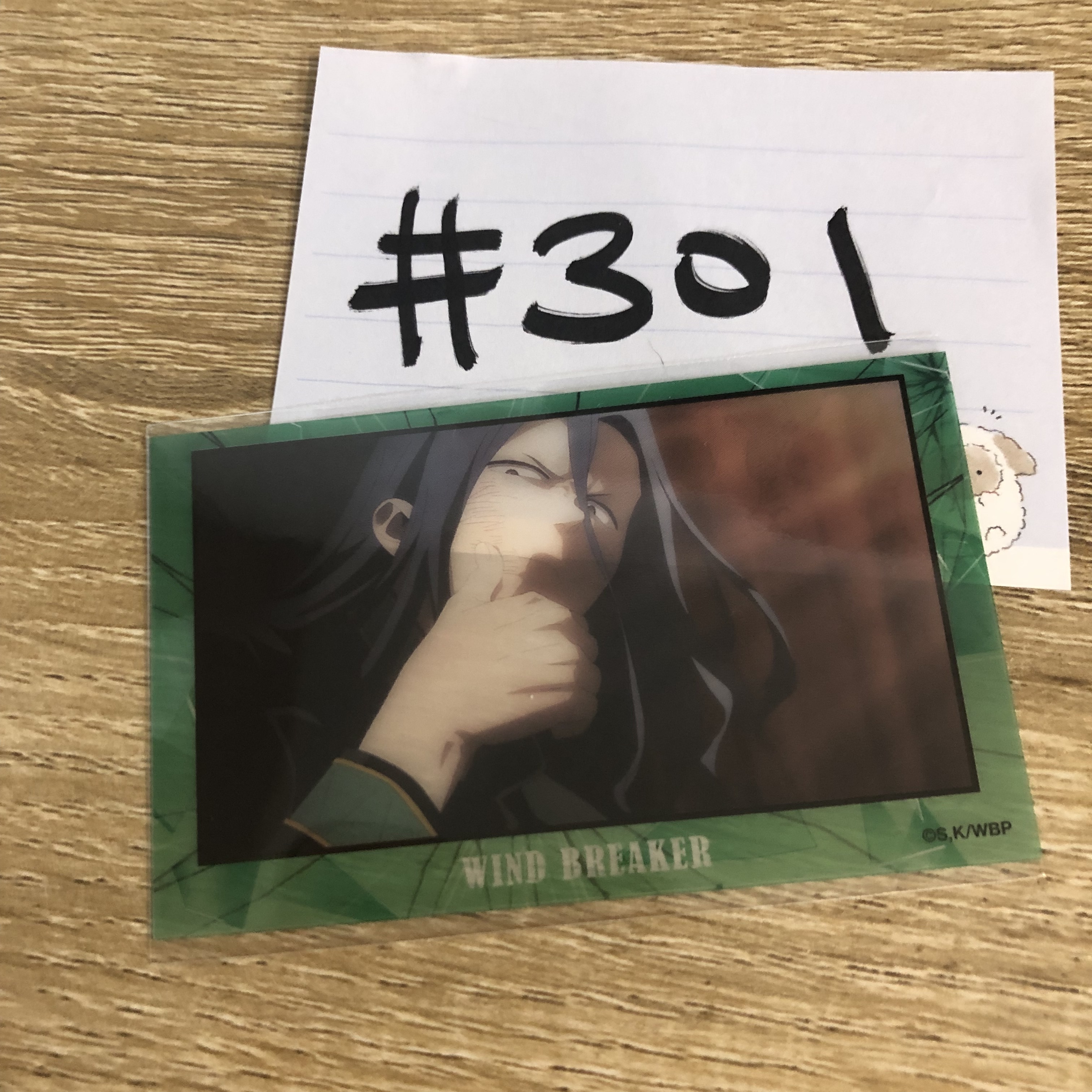 WIND BREAKER  杉下  小卡#301