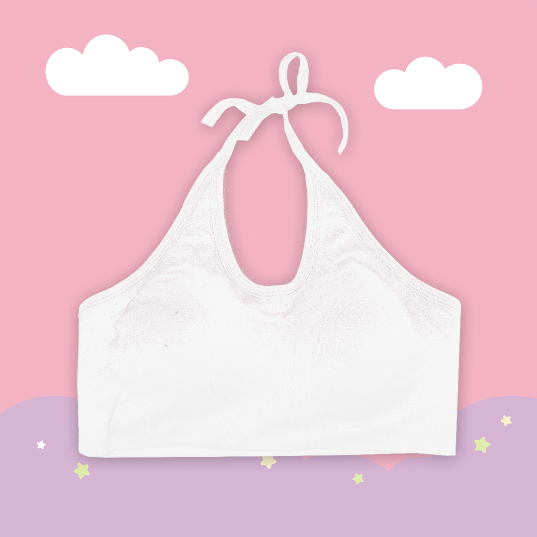 \ Bra Top / 短版綁脖胸墊背心