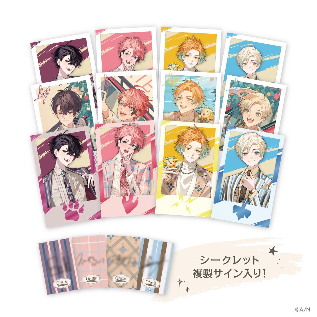 「官品現貨」Nijisanji Oriens 2nd Anniversary （緋八マナ 醜娃/拍立得）