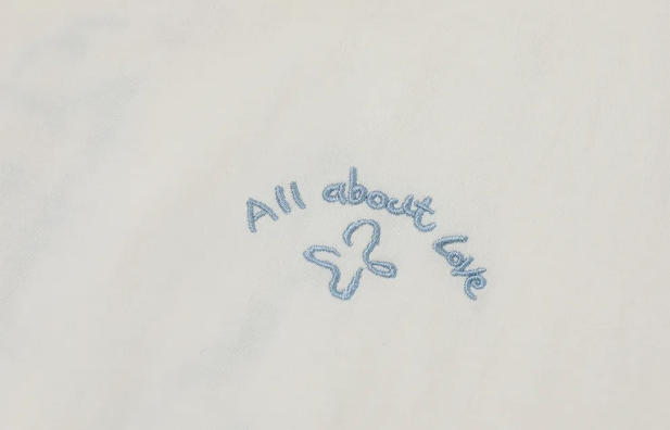 CPGN STUDIO / About Love Cat Embroidery Short T-shirt / White /  JUL25