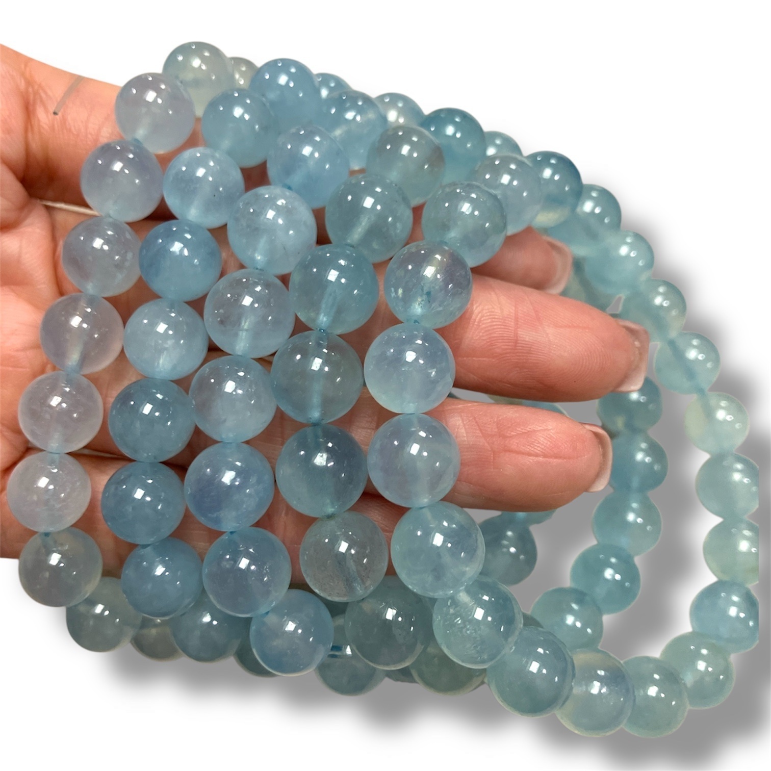 250717 - A79 9mm+馬島海藍寶手串（深色）