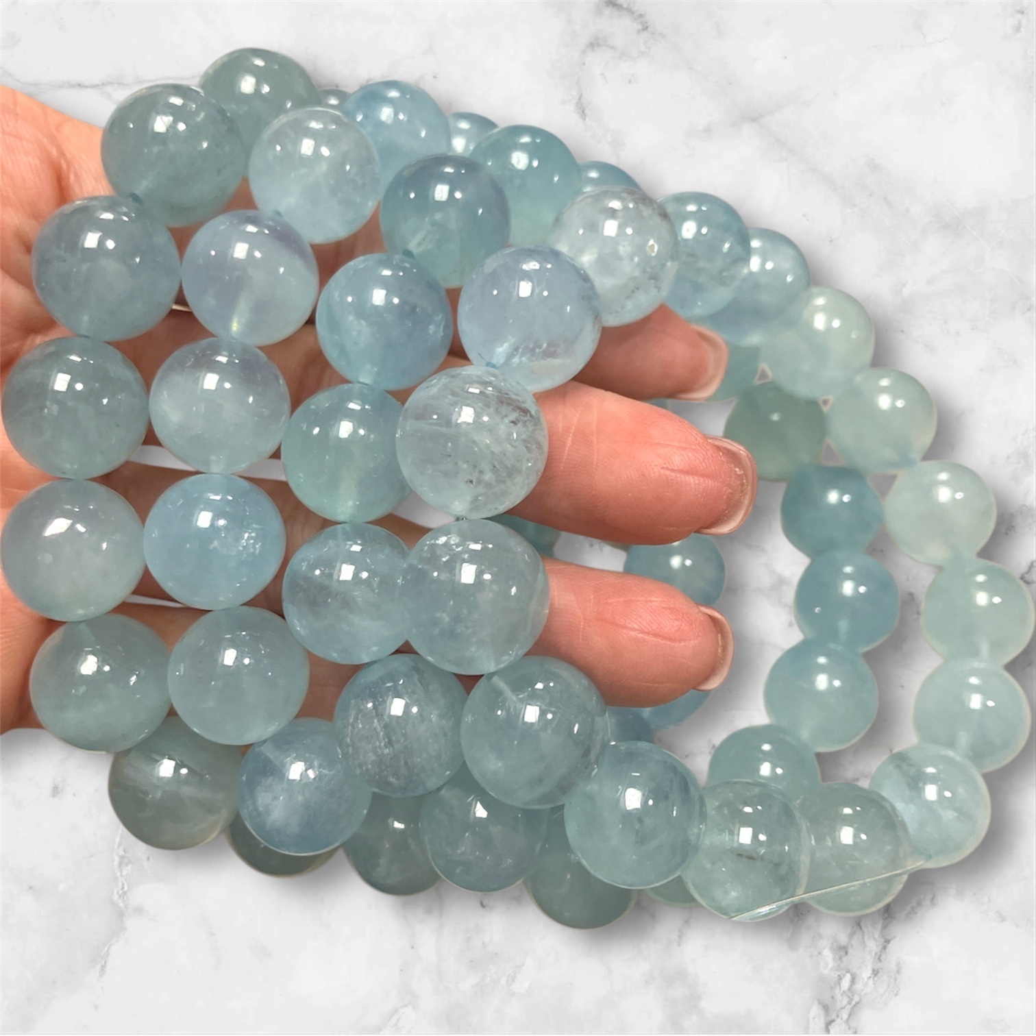 250717 - A82 13mm+馬島海藍寶手串